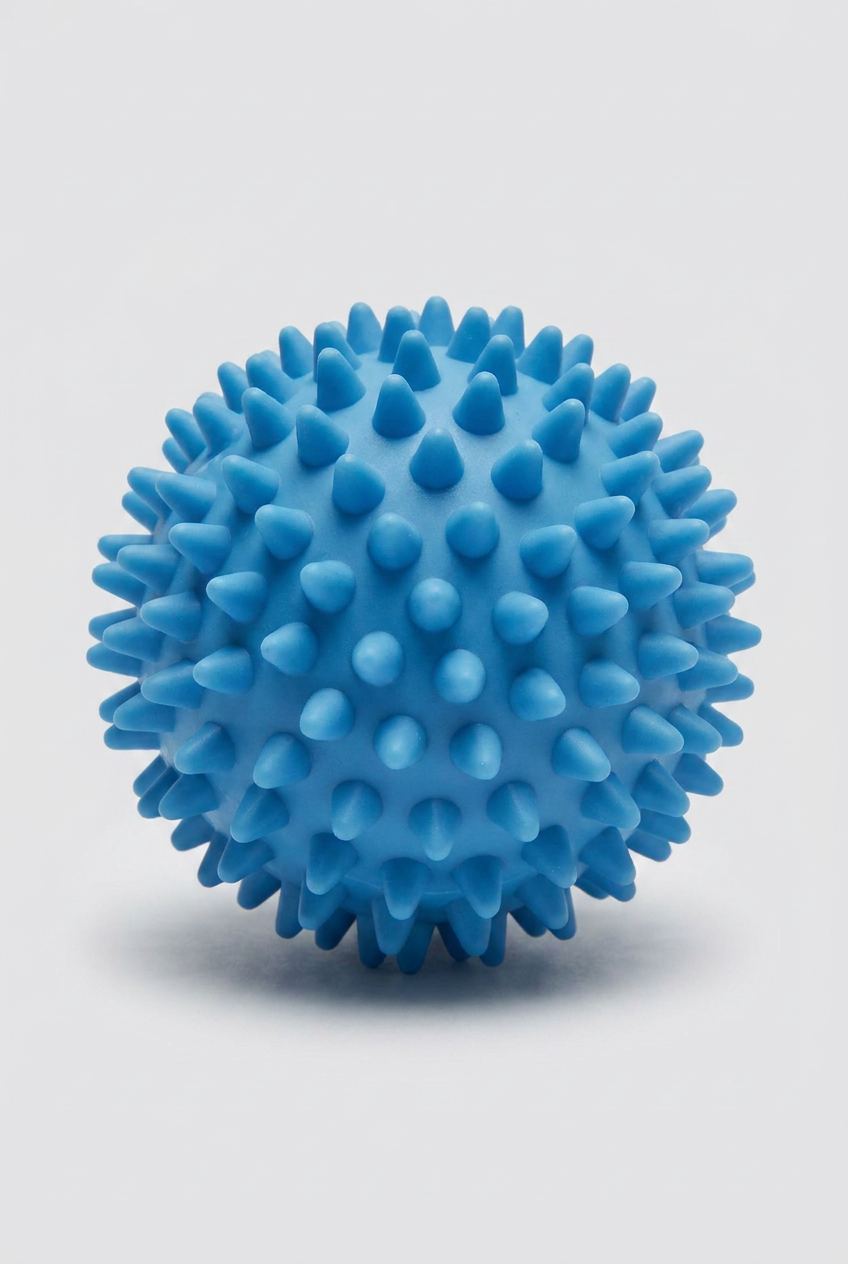 foot massage spikey ball part of the toe spacer kit