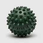 green firm spikey foot massage ball