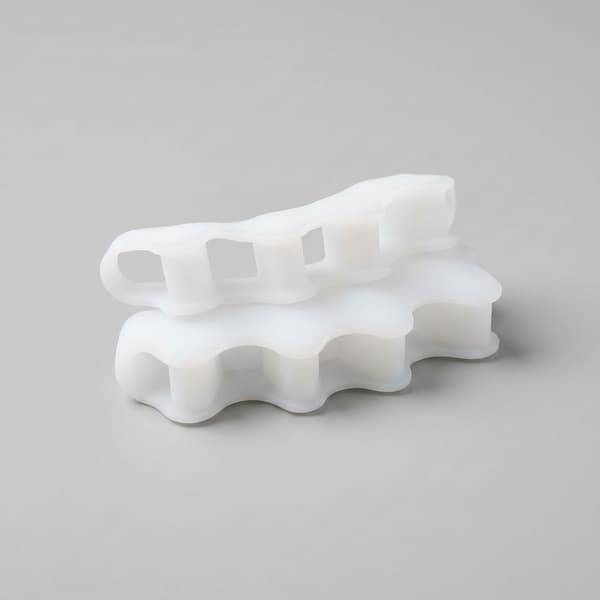 white silicone toe sepsrators splay bunions