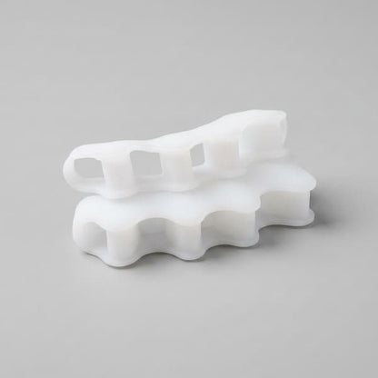 white silicone toe sepsrators splay bunions