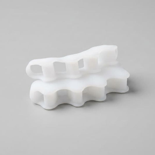 white silicone toe sepsrators splay bunions